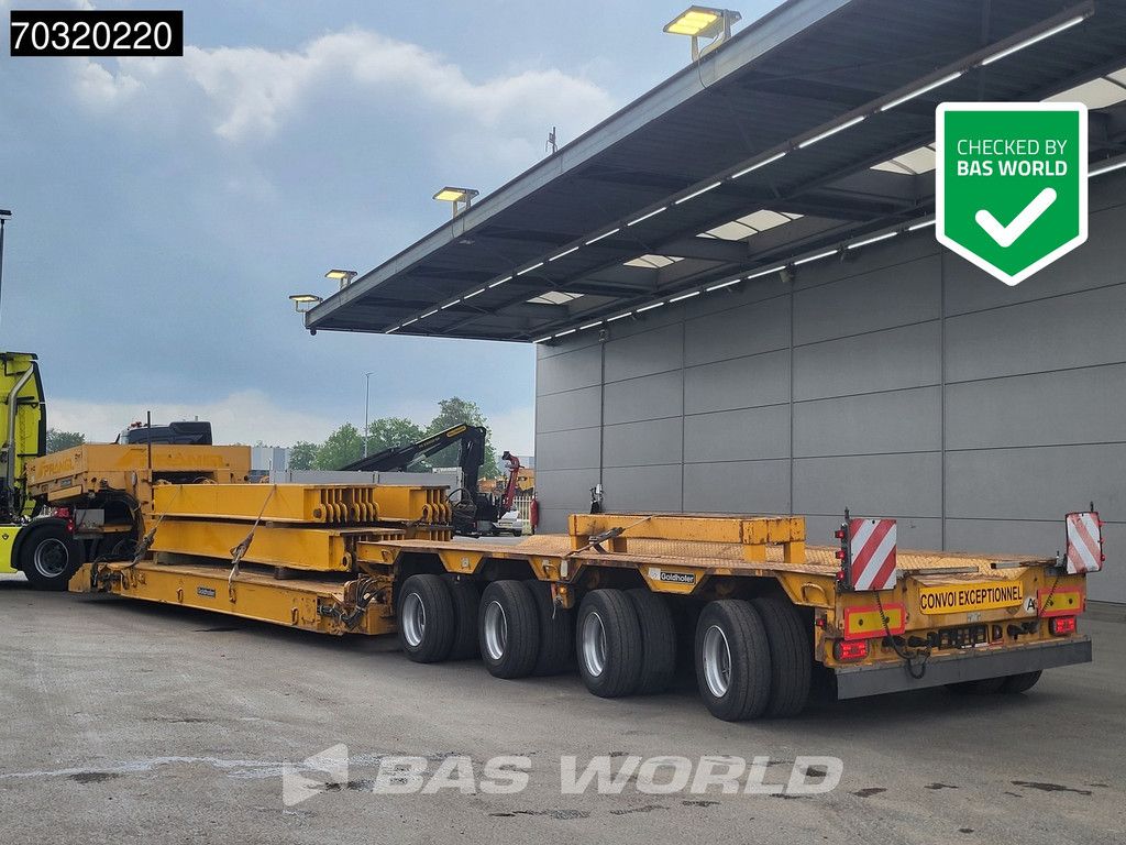 Goldhofer STZ Extendable Detachable Gooseneck