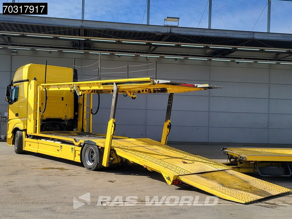Mercedes Actros 1845 4X2 NL-Combi Car transporter GS Meppel Winch Full Air Euro 6