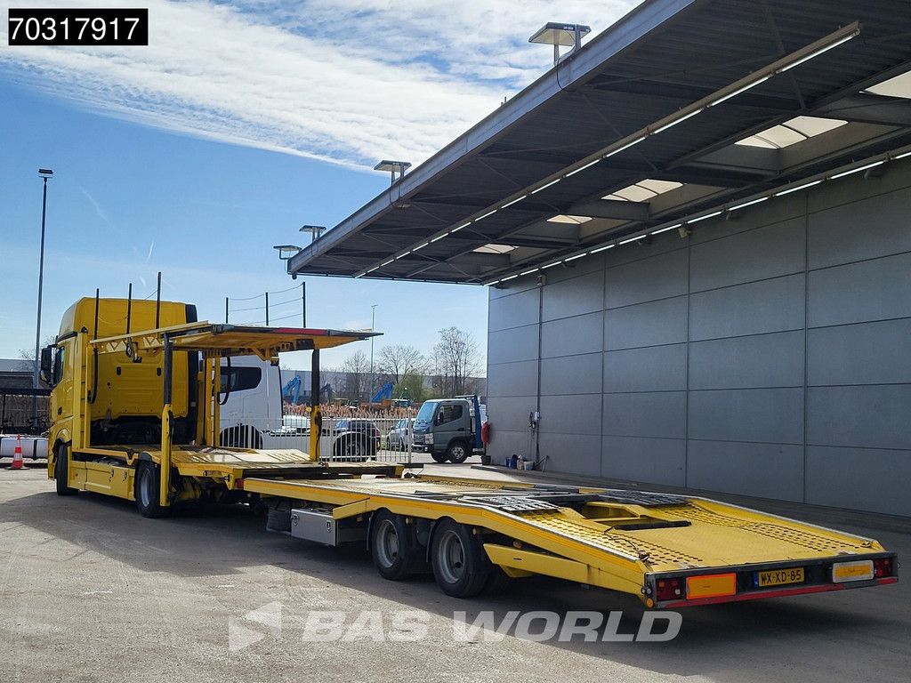Mercedes Actros 1845 4X2 NL-Combi Car transporter GS Meppel Winch Full Air Euro 6