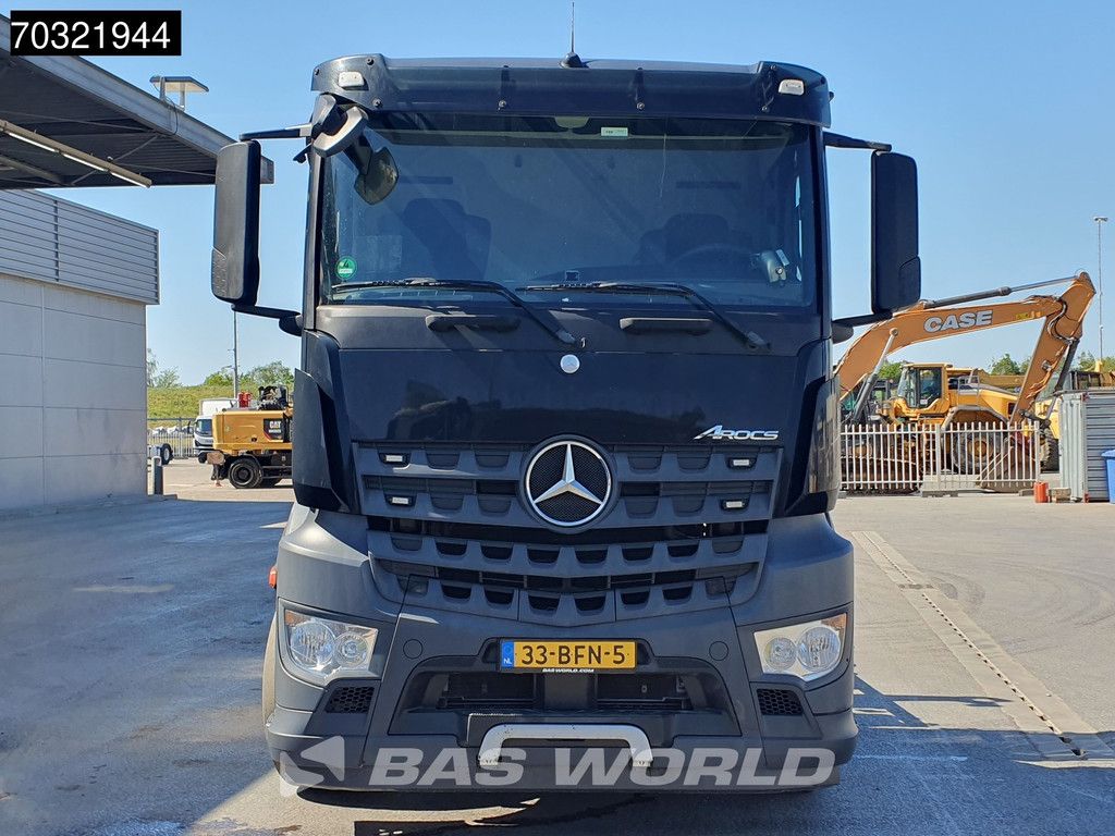 Mercedes Arocs Arocs 2840 6X4 HMF 1444-Z2 Crane VDL S-21-5500 containersystem Big-Axle Euro 6