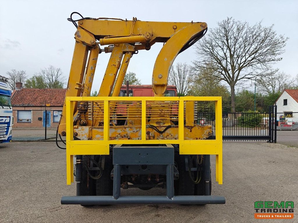 DAF FAV 1800 DT 320 4x4 Day Cab - Effer 2x Extendable - Fully Leaf-Sprung - MARGIN