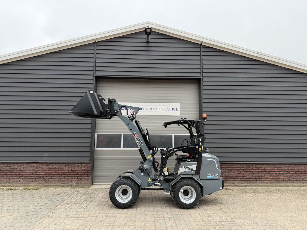 Giant G2300 X-TRA HD ''grey edition'' minishovel / kniklader NIEUW
