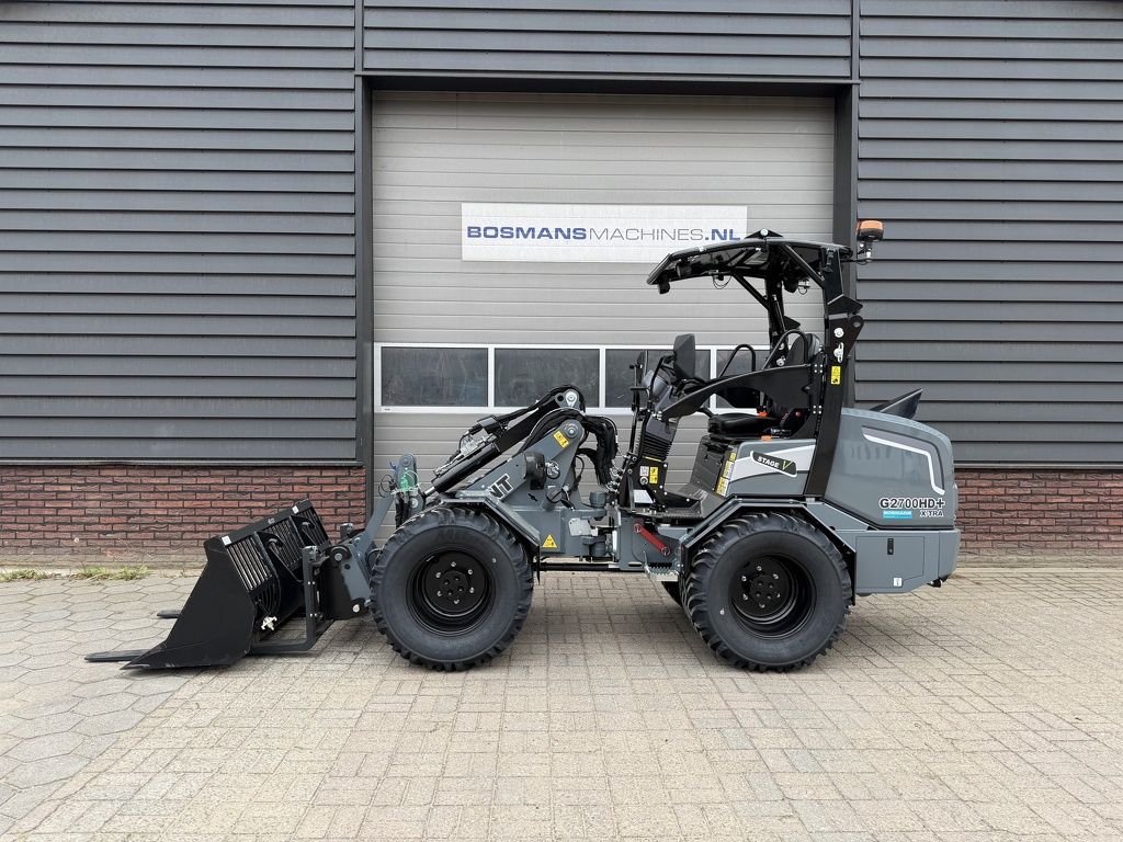 Giant G2700 HD X-TRA + GRIJS minishovel / kniklader NIEUW