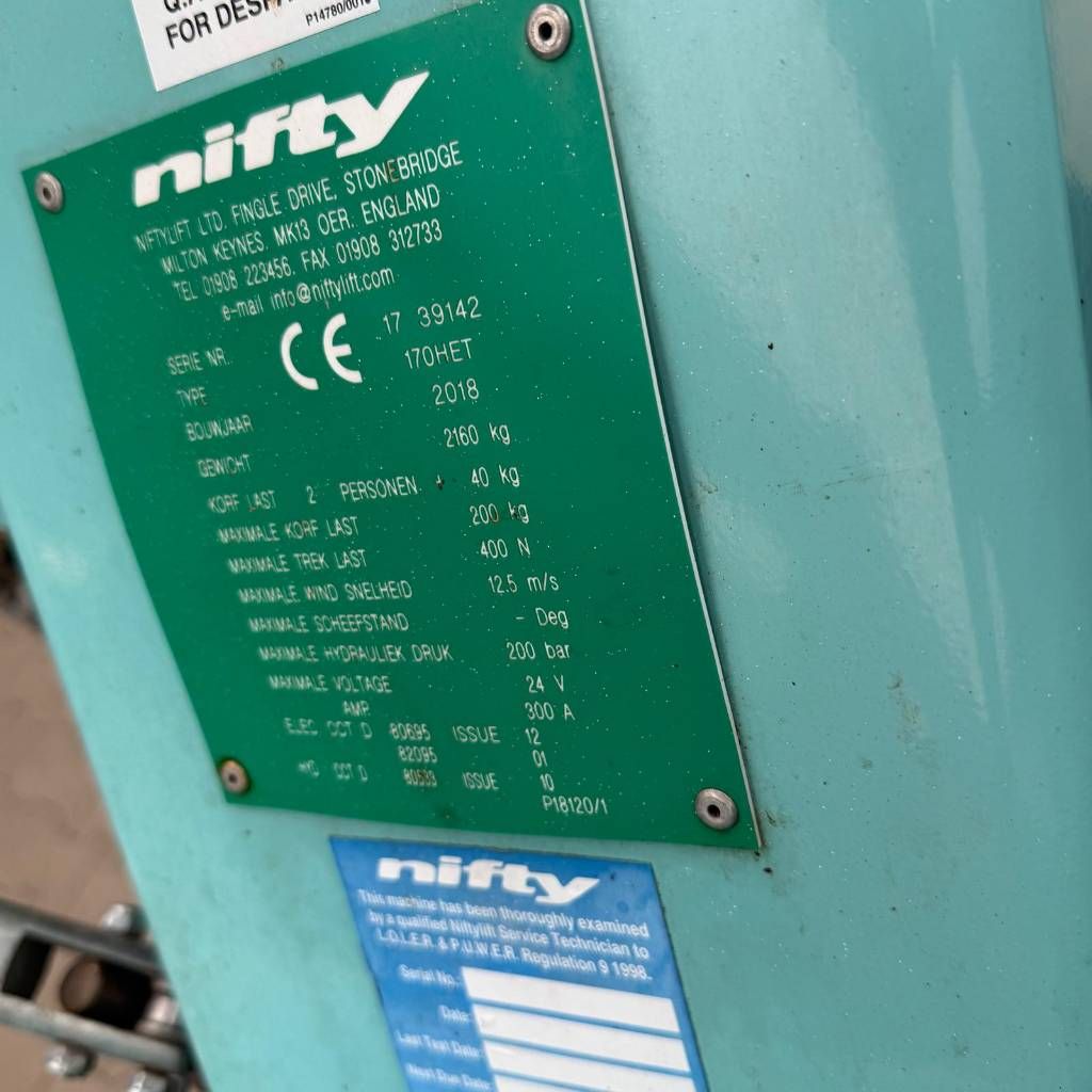 Niftylift 170