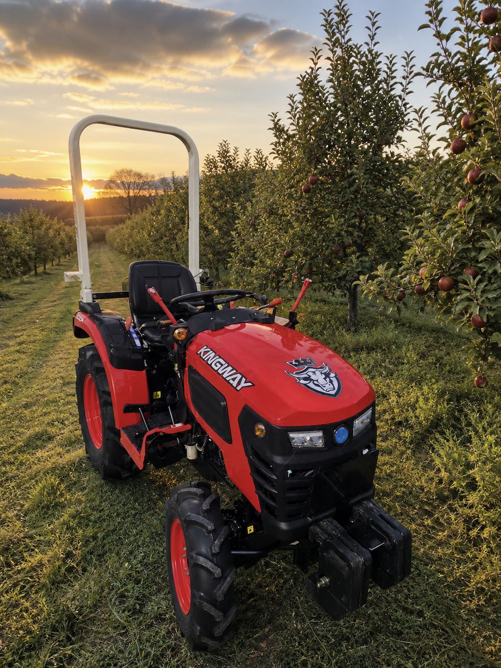 Kingway compacte minitractor trekker tractor 25PK 4x4 + garantie