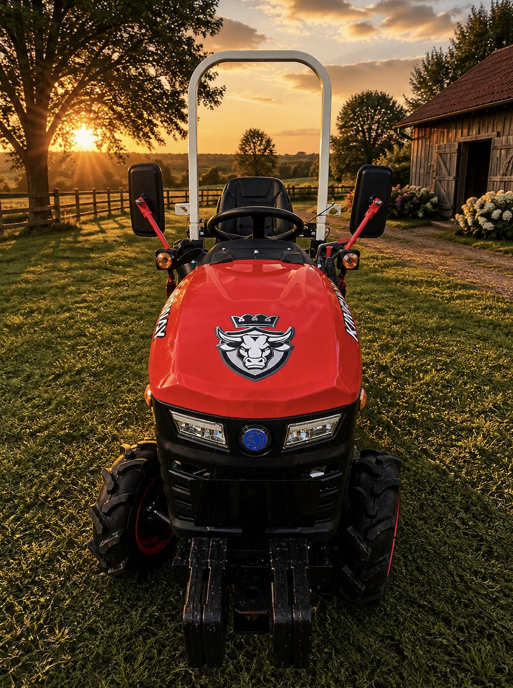 Kingway compacte minitractor trekker tractor 25PK 4x4 + garantie