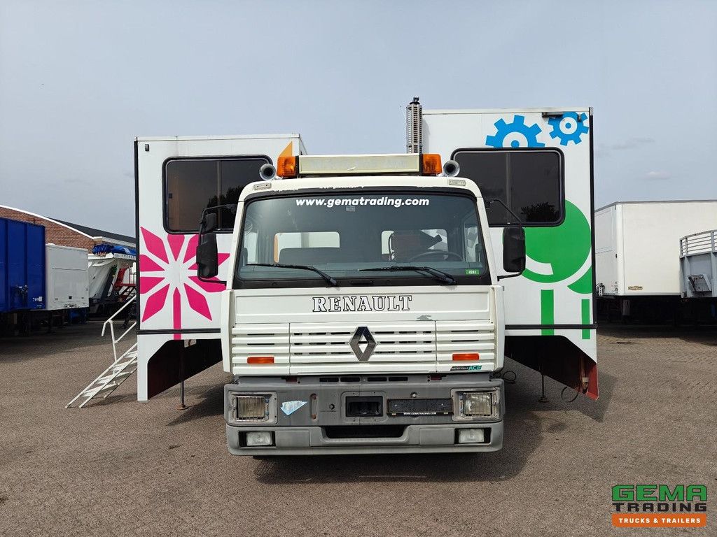 Renault G270 4x2 Day Cabin Euro1 - 32,947 km - 41 m² Mobile Exhibition Space / Camper / Office / Tiny House - Webasto / Mobile Ventilation