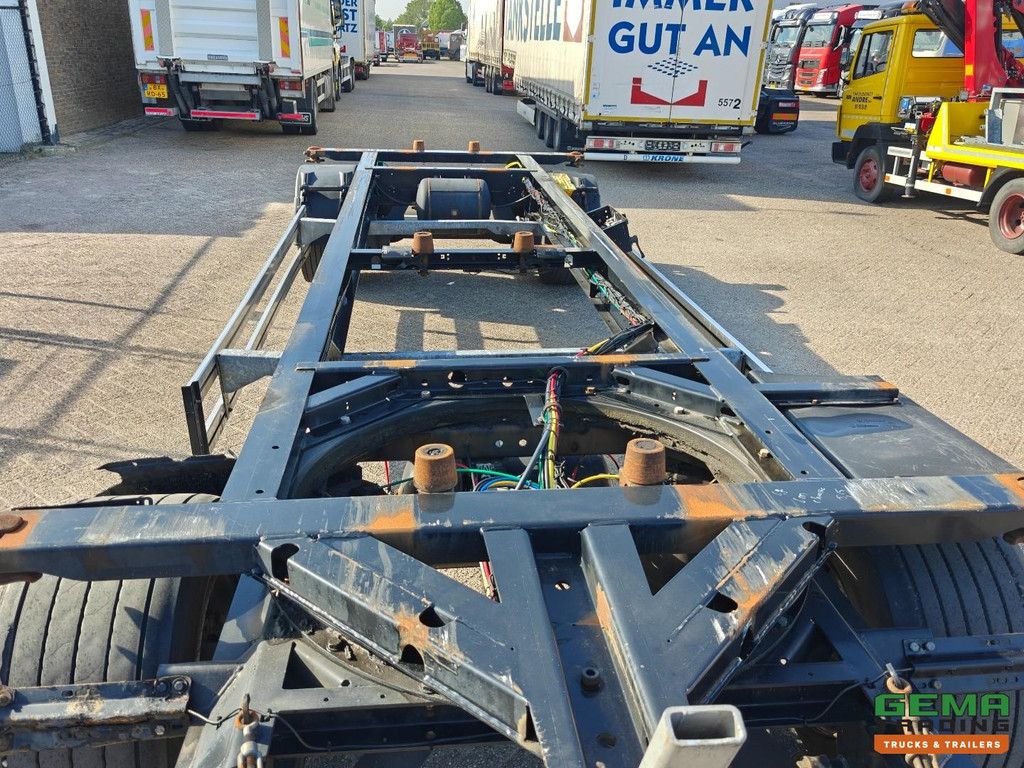 Krone AZ BDF-Chassis – TwistLocks – 40-mm-Kupplung – Zugstange – ABS