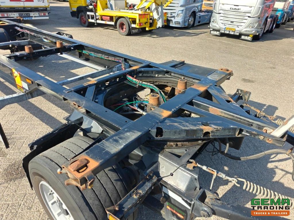 Krone AZ BDF-Chassis – TwistLocks – 40-mm-Kupplung – Zugstange – ABS