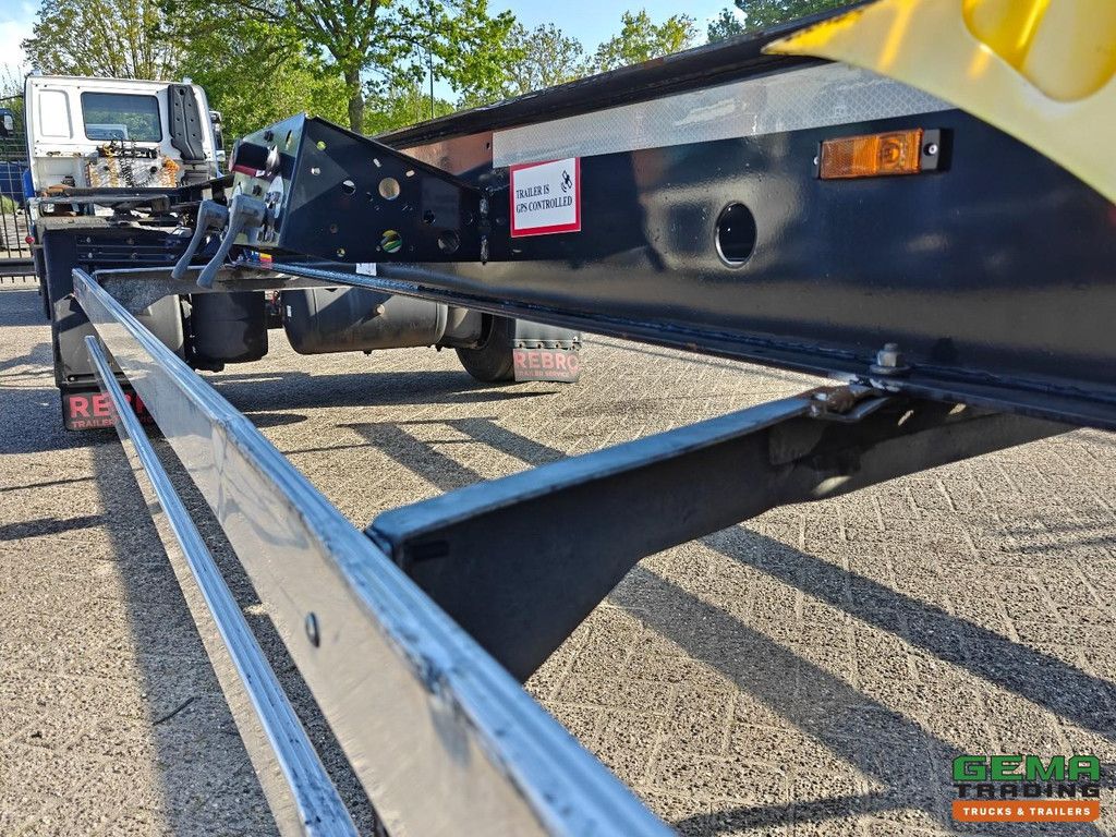 Krone AZ BDF-Chassis – TwistLocks – 40-mm-Kupplung – Zugstange – ABS
