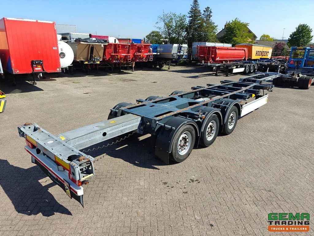 Schmitz Cargobull SCB S3D Alle Containertypen – Front-/Heckschieber – Liftachse – Schmitz-Achsen – Scheibenbremse