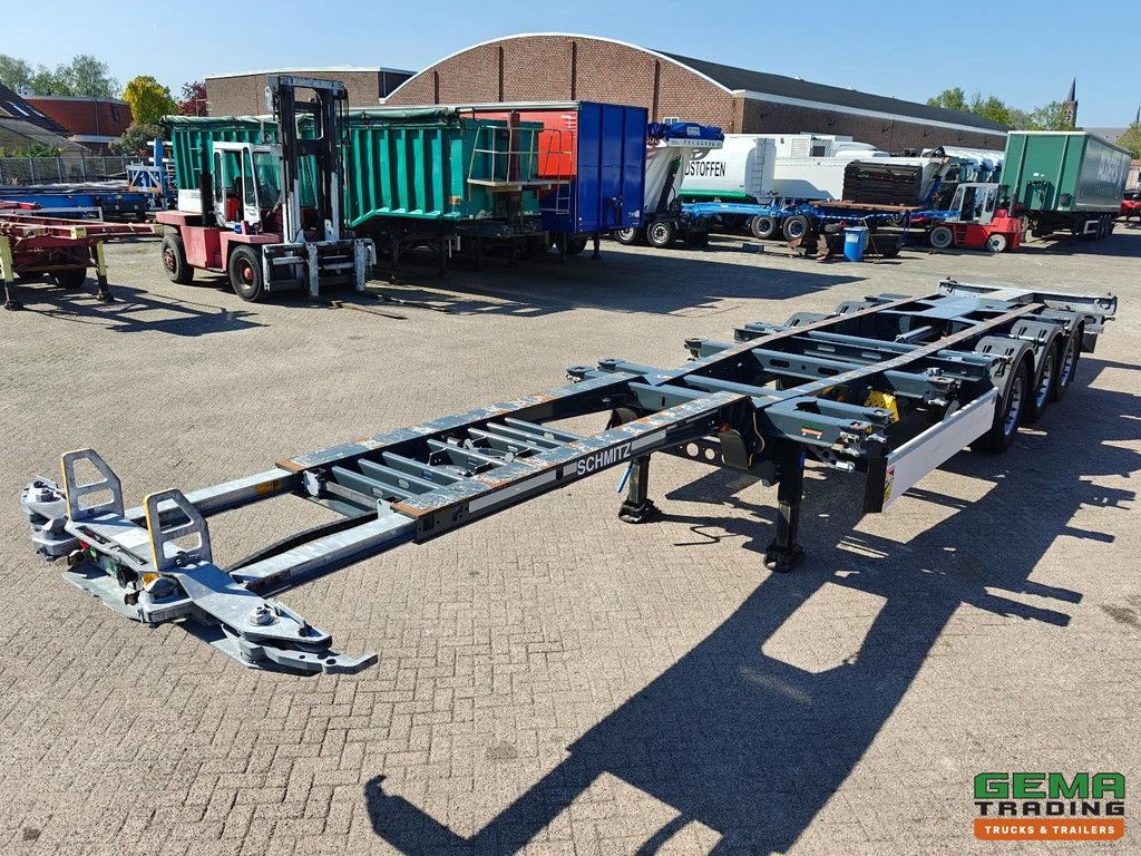 Schmitz Cargobull SCB S3D Alle Containertypen – Front-/Heckschieber – Liftachse – Schmitz-Achsen – Scheibenbremse