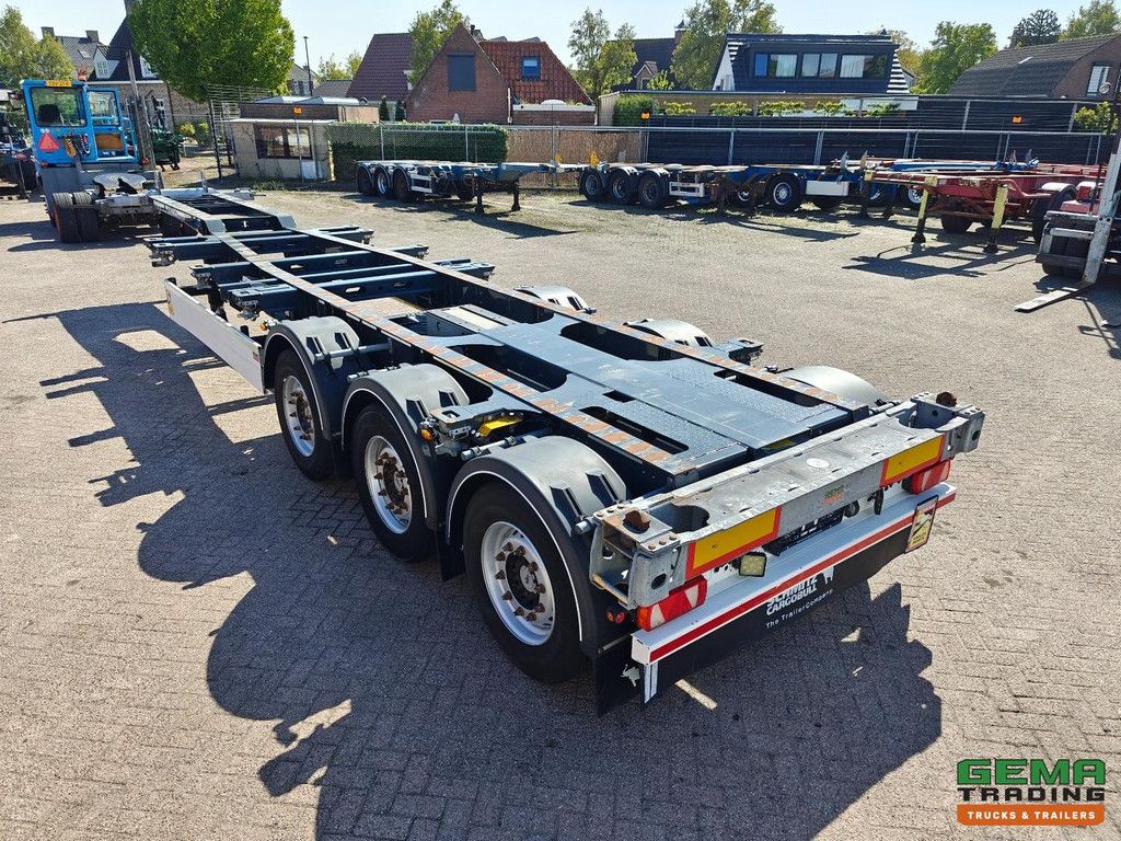 Schmitz Cargobull SCB S3D Alle Containertypen – Front-/Heckschieber – Liftachse – Schmitz-Achsen – Scheibenbremse