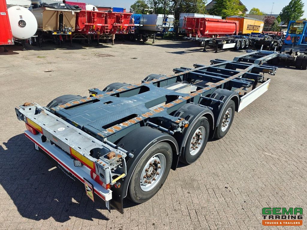 Schmitz Cargobull SCB S3D Alle Containertypen – Front-/Heckschieber – Liftachse – Schmitz-Achsen – Scheibenbremse