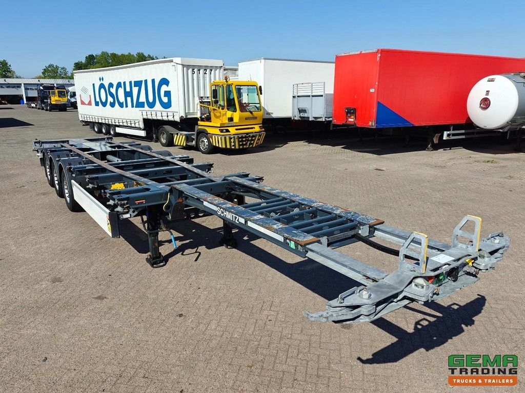 Schmitz Cargobull SCB S3D Alle Containertypen – Front-/Heckschieber – Liftachse – Schmitz-Achsen – Scheibenbremse