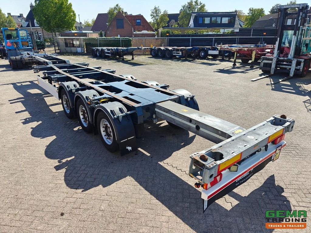 Schmitz Cargobull SCB S3D Alle Containertypen – Front-/Heckschieber – Liftachse – Schmitz-Achsen – Scheibenbremse