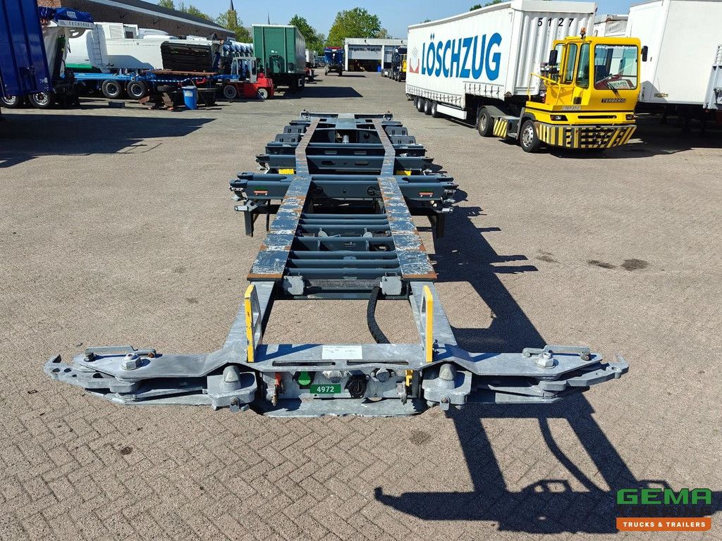 Schmitz Cargobull SCB S3D Alle Containertypen – Front-/Heckschieber – Liftachse – Schmitz-Achsen – Scheibenbremse