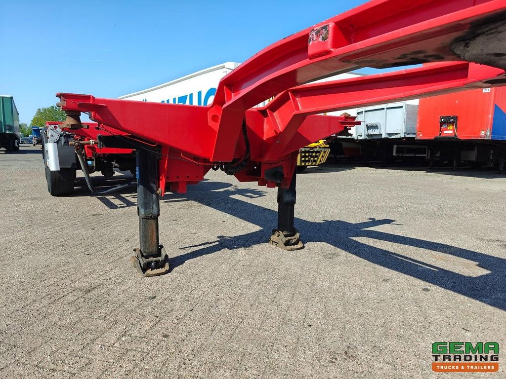 Pacton TXC343 KB MULTI - Refurbished - All Types of Containers - Center/Rear Slider - Lift Axle - BPW Drum Axles