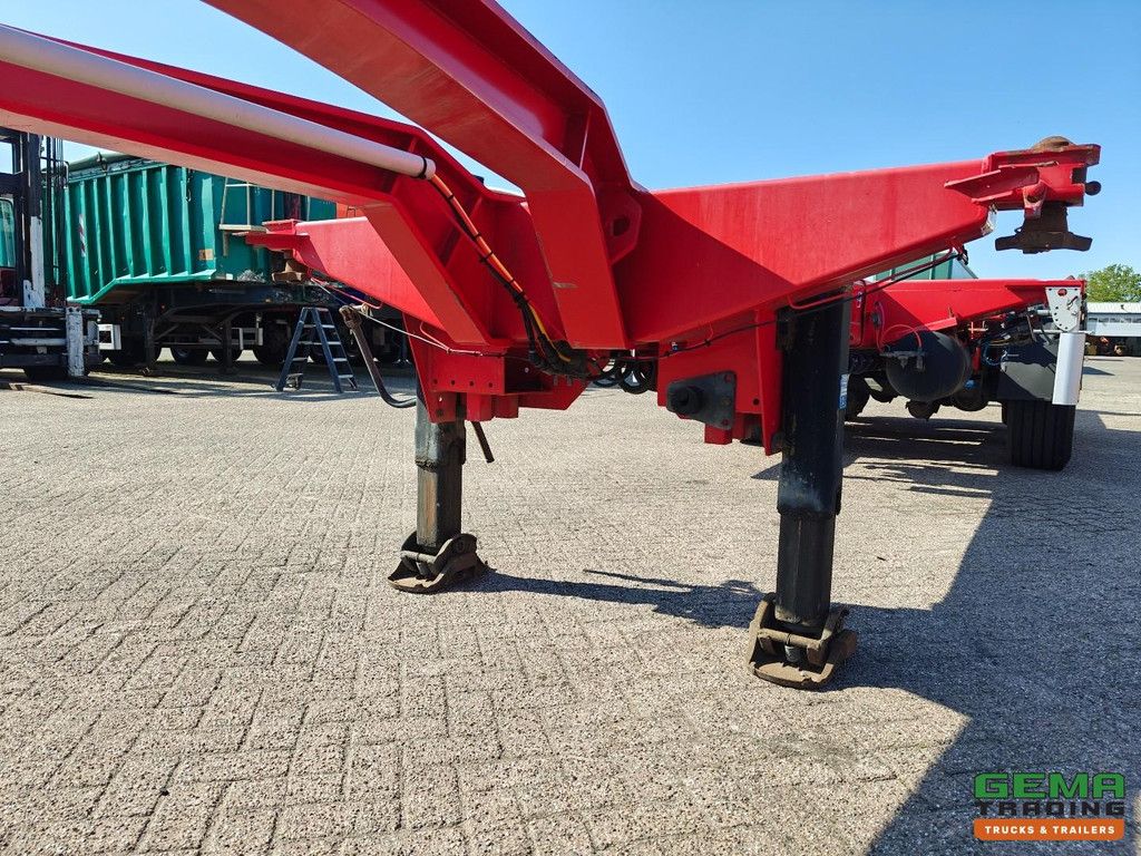 Pacton TXC343 KB MULTI - Refurbished - All Types of Containers - Center/Rear Slider - Lift Axle - BPW Drum Axles