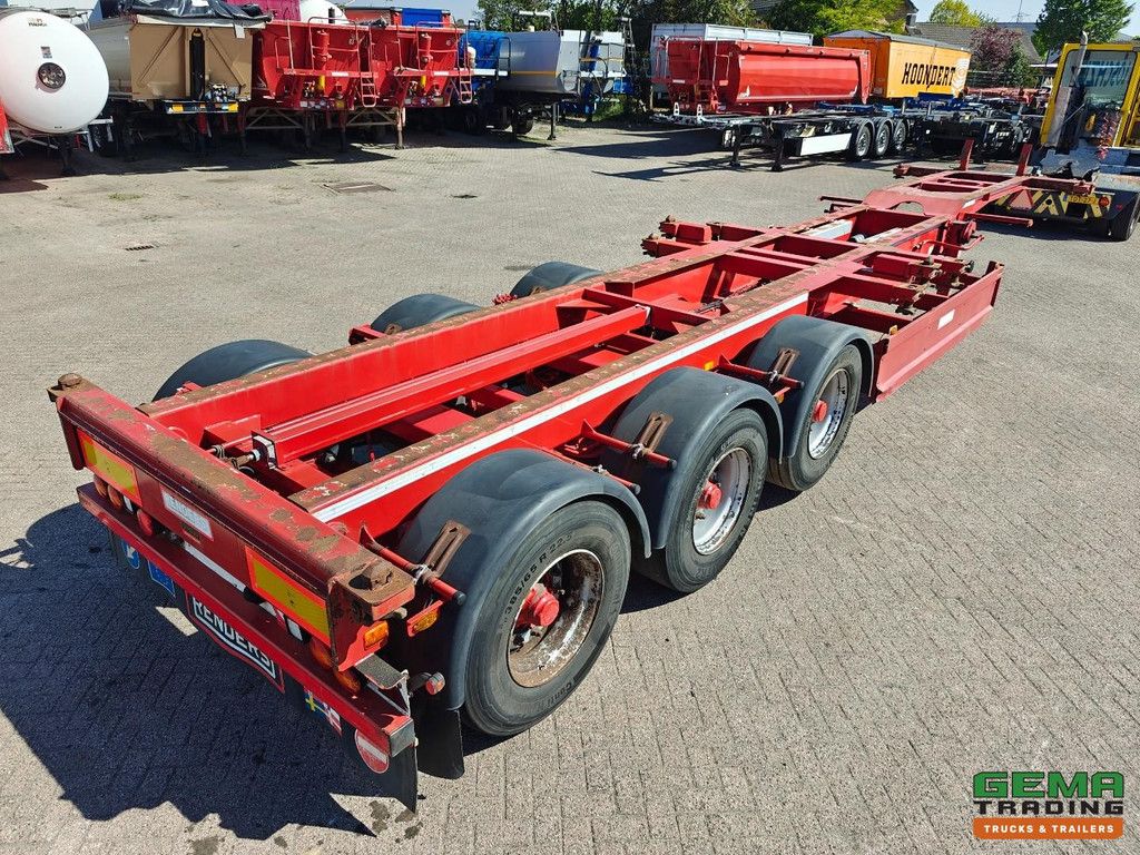 Renders ROC 12.27 Alle Containertypen – Heckauszug – Liftachse – BPW-Achsen – Scheibenbremsen