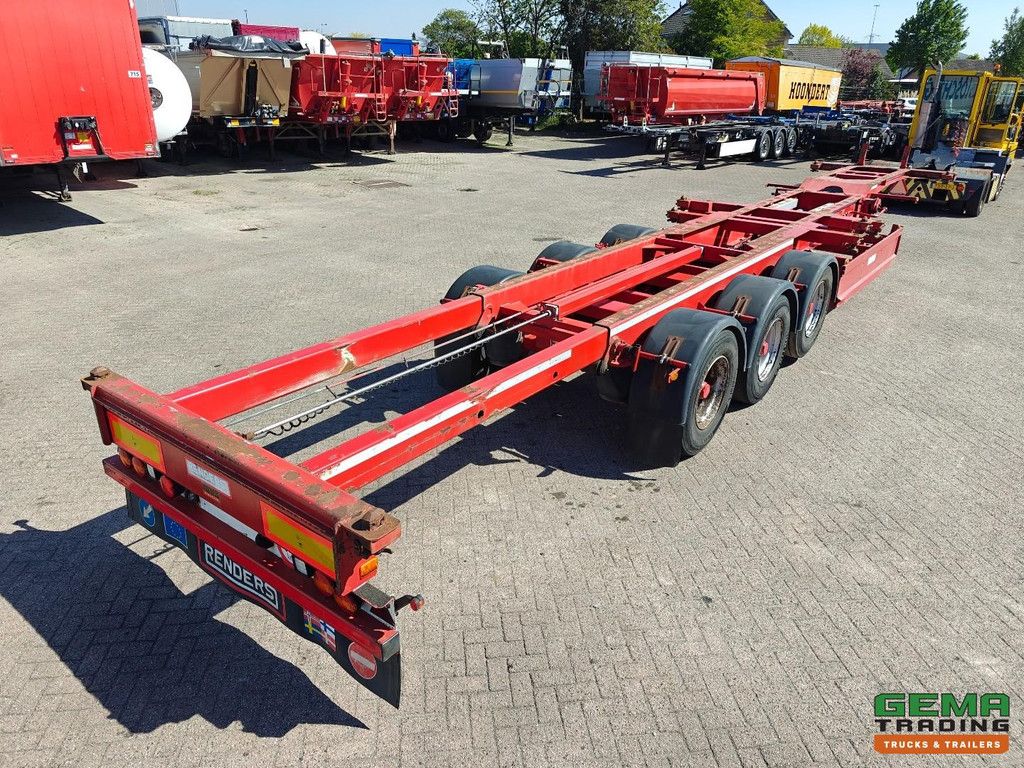 Renders ROC 12.27 Alle Containertypen – Heckauszug – Liftachse – BPW-Achsen – Scheibenbremsen