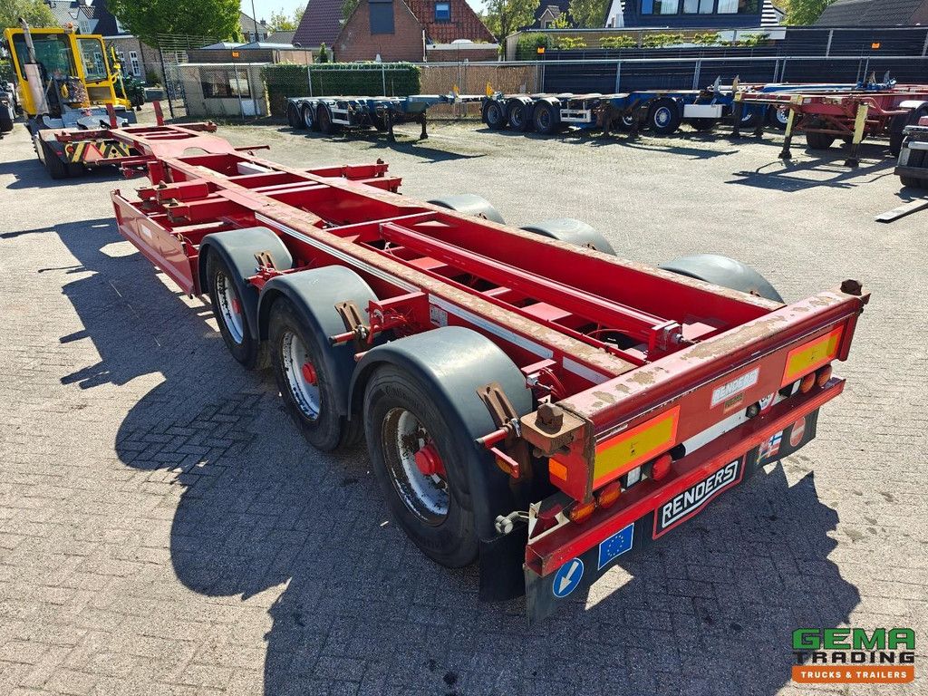 Renders ROC 12.27 Alle Containertypen – Heckauszug – Liftachse – BPW-Achsen – Scheibenbremsen