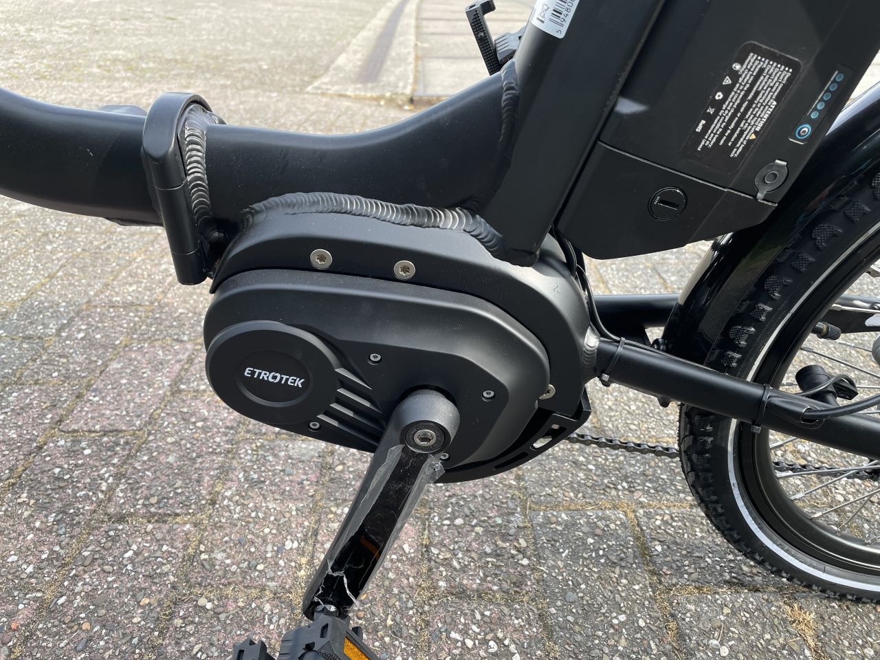 DEVRON elektrische vouwfiets dames heren DEMO model op=op!