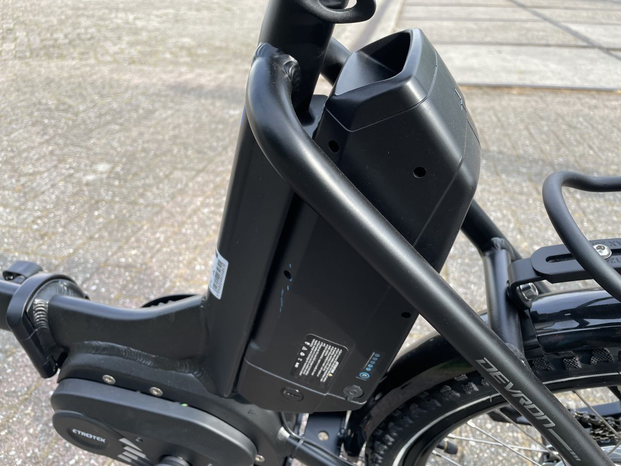 DEVRON elektrische vouwfiets dames heren DEMO model op=op!