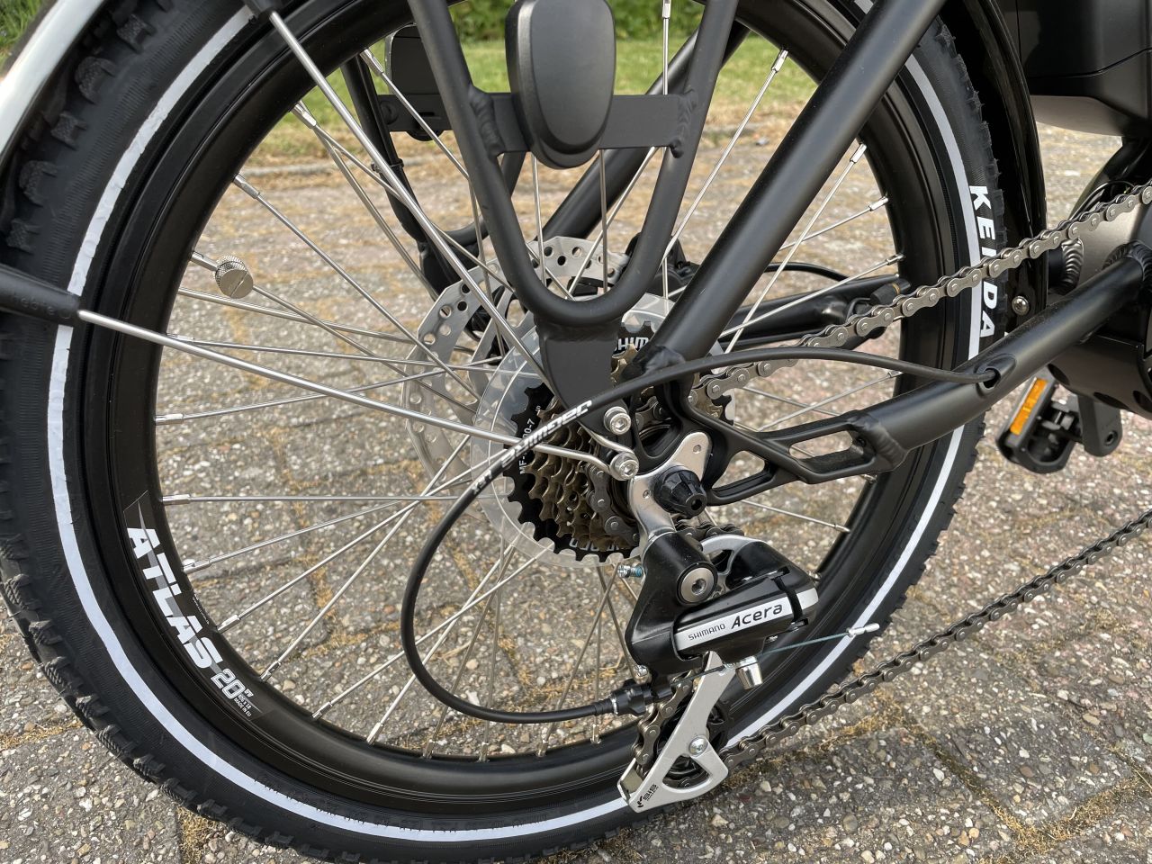 DEVRON elektrische vouwfiets dames heren DEMO model op=op!