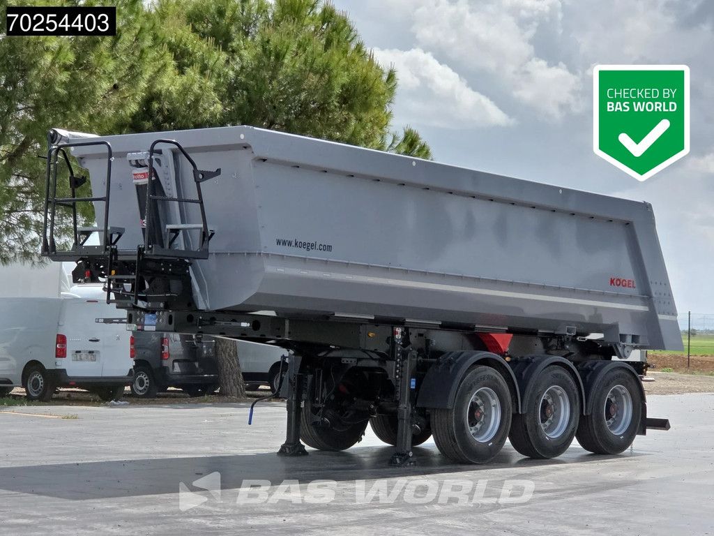 Kögel SKM24 3 axles NUEVO Semirremolque disponible de inmediato con eje elevable, 26 m³