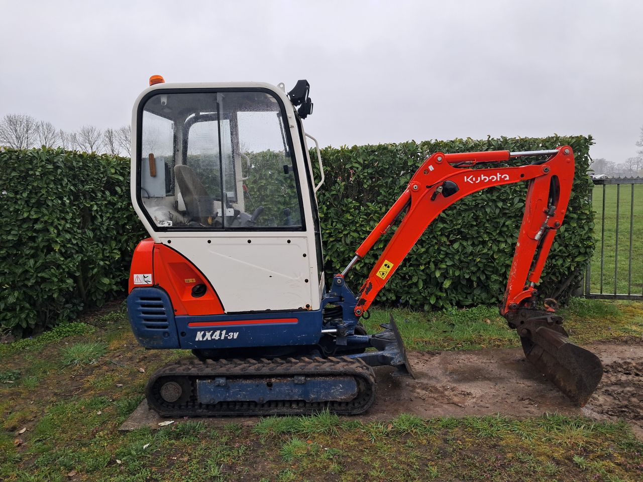 Minigraver Kubota KX41-3 V / Minikraan / Graafmachine