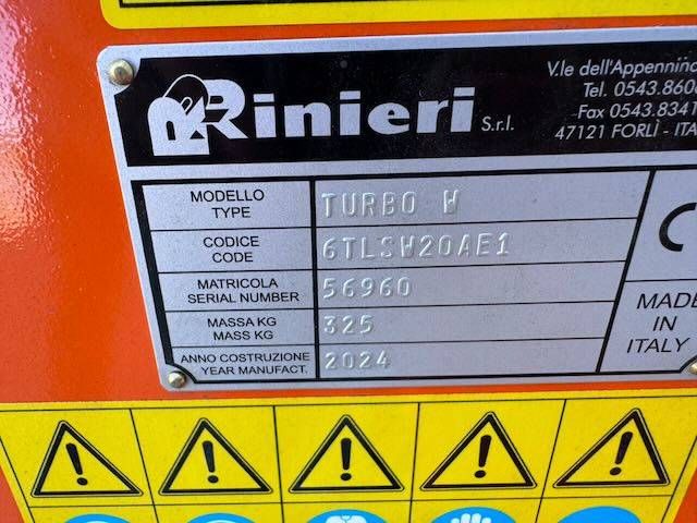 Rinieri Turbo Wide bladschoffel