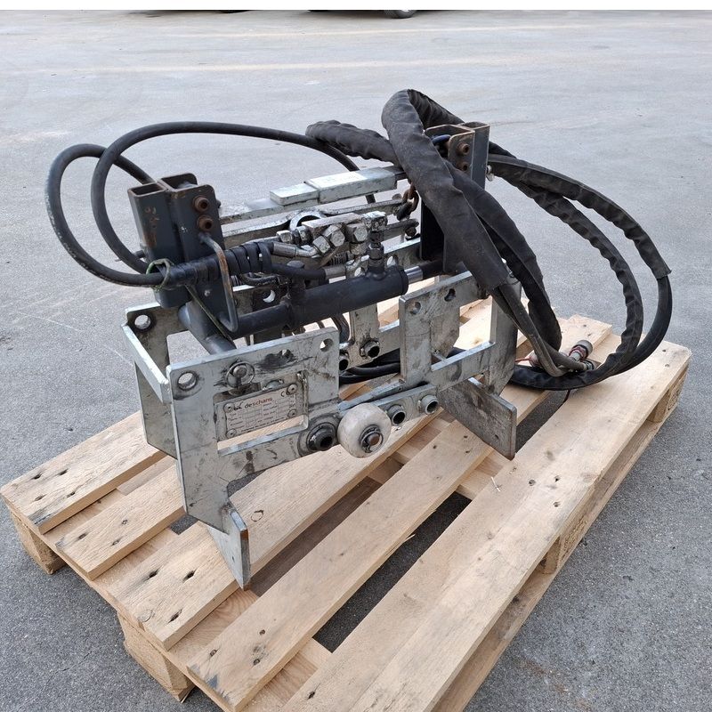 De Schans / Knikmops hydraulische bandenklem jib en rotator