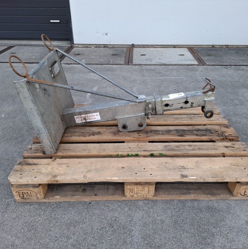 De Schans / Knikmops hydraulische bandenklem jib en rotator