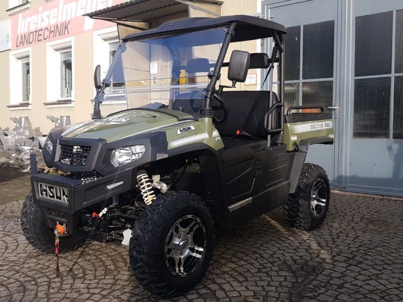 Hisun Sector 550 Allrad 4x4 + Differenzial-Sperre + Straßenzulassung U