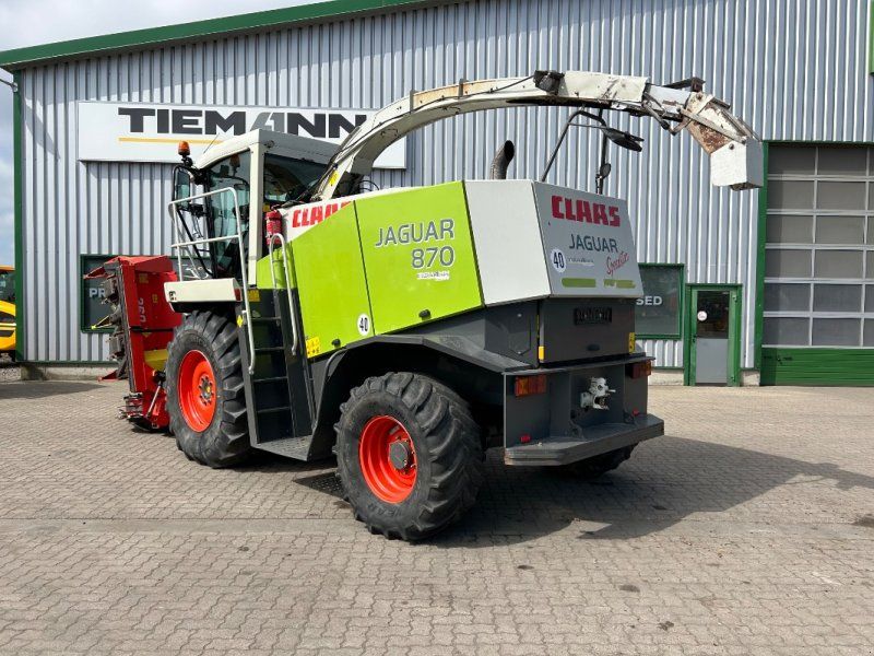 Claas Jaguar 870 mit Kemper 360 und PU