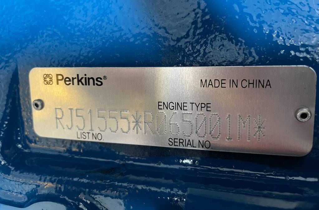 FG Wilson P110-3 - 110 kVA Open Genset - DPX-16008-O
