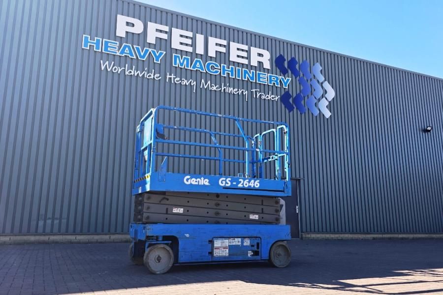 Genie GS2646 Electric, Working Height 9.80m, Capacity 45