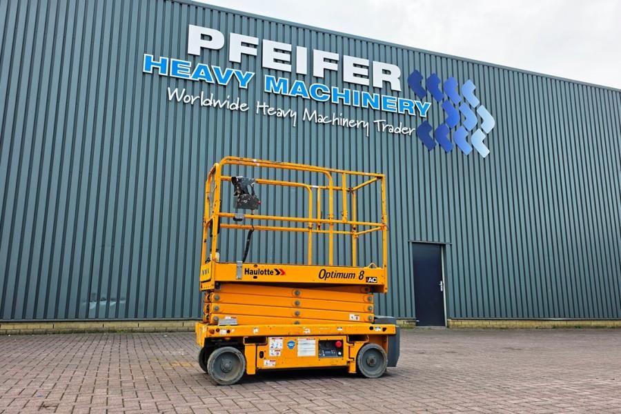 Haulotte Optimum 8 Electric, 7.77m Working Height, 230kg Ca