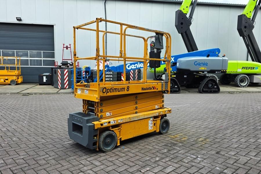 Haulotte Optimum 8 Electric,Batteries(07-2025),7.77m Workin