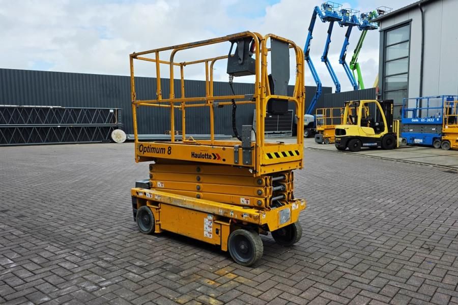 Haulotte Optimum 8 Electric,Batteries(07-2025),7.77m Workin