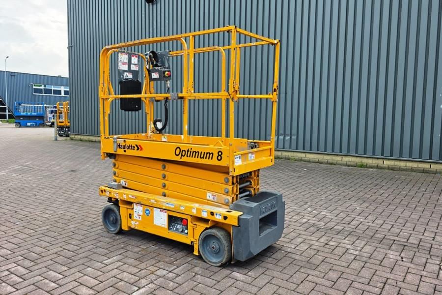 Haulotte Optimum 8 Electric,Batteries(07-2025),7.77m Workin