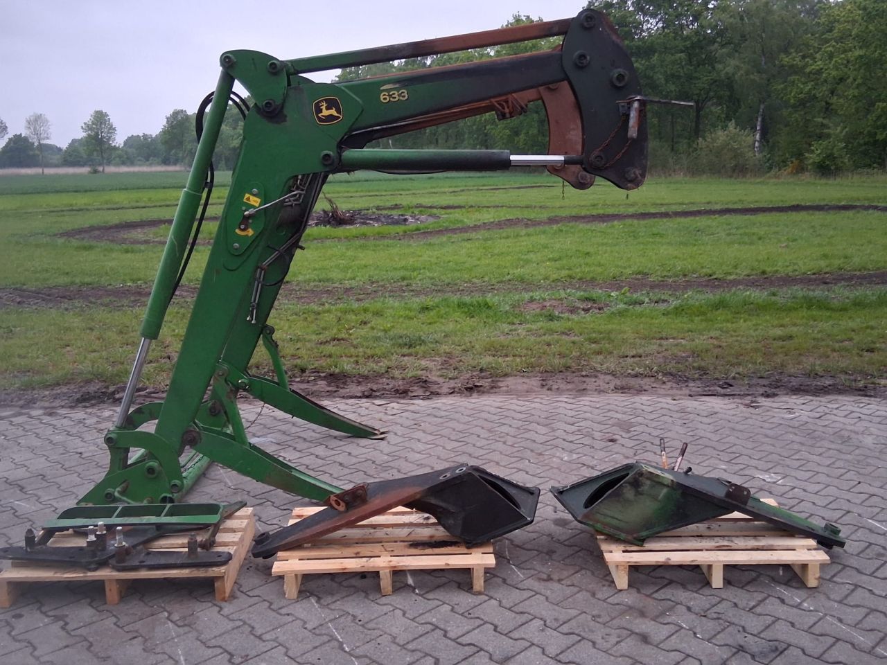 John Deere 633 frontlader