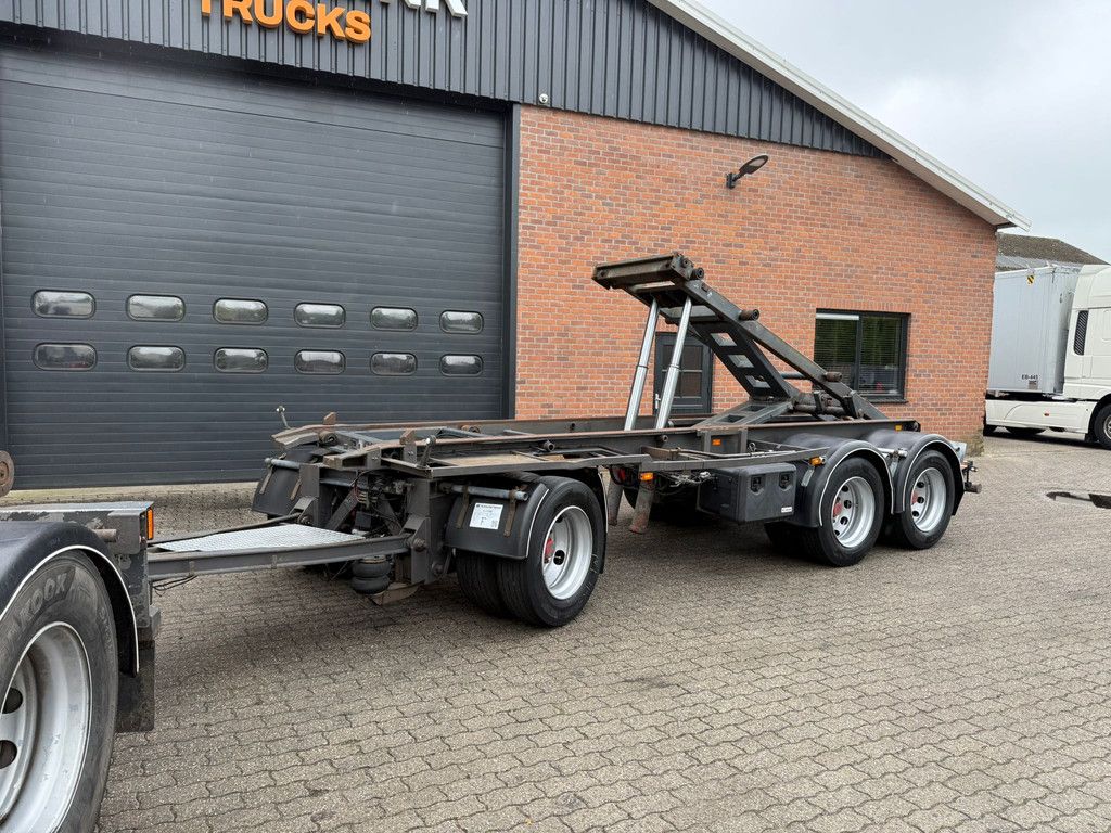 GS AC-2800-K NCH/Haak Kiepende containeraanhanger NL Trailer APK 05-2027 Top conditie