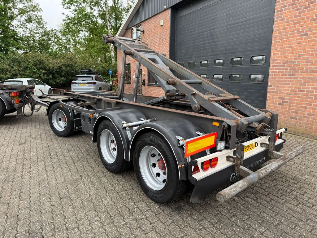 GS AC-2800-K NCH/Haak Kiepende containeraanhanger NL Trailer APK 05-2027 Top conditie