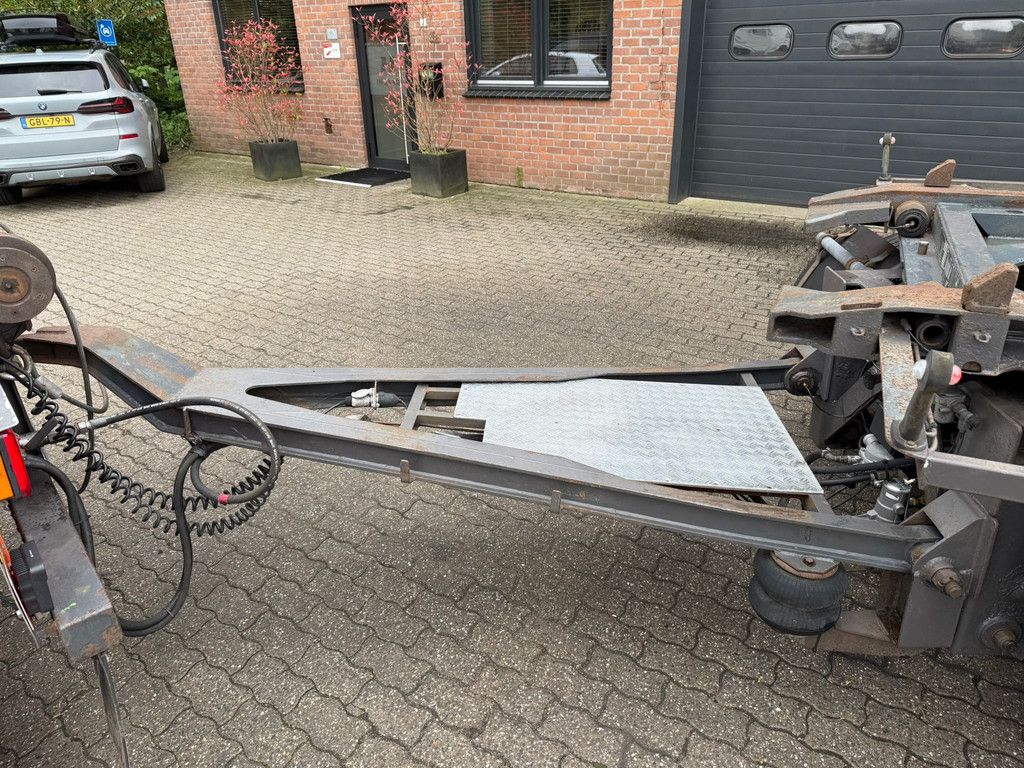 GS AC-2800-K NCH/Haak Kiepende containeraanhanger NL Trailer APK 05-2027 Top conditie