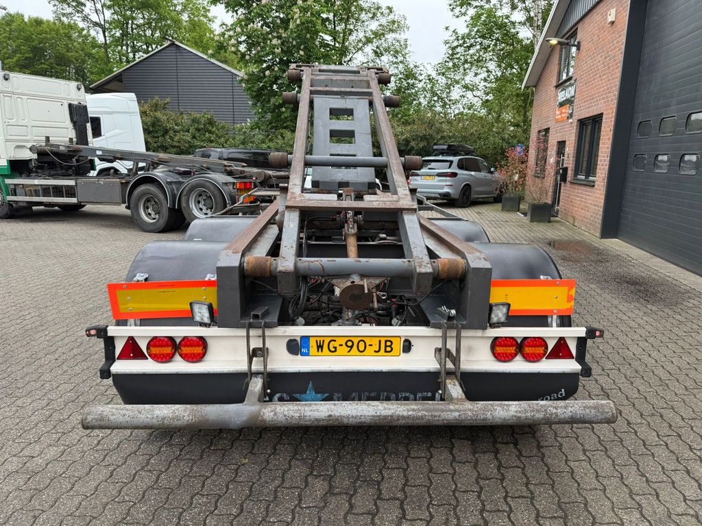 GS AC-2800-K NCH/Haak Kiepende containeraanhanger NL Trailer APK 05-2027 Top conditie