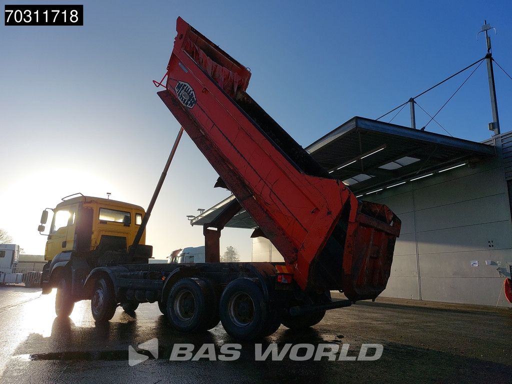 MAN TGA TGA 41.440 8X8 8x8 18m3 Meiller tipper Steelsuspension Big-Axle Manual Euro 4