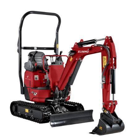 Elektrische minigraver te huur / huren / minigraver/ 1245 kg