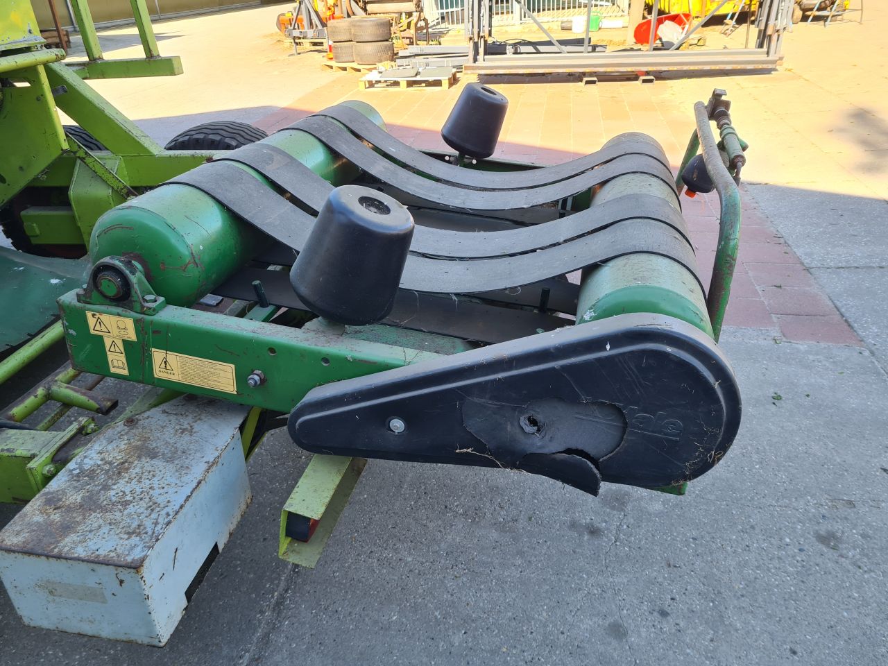 Claas ronde balen pers balenpers perswikkelcombinatie.
